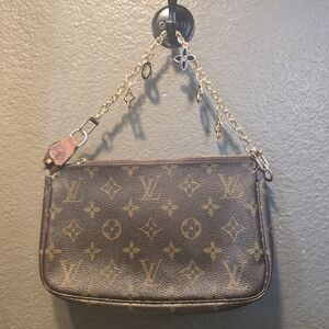 Louis Vuitton Brown Monogram Pochette